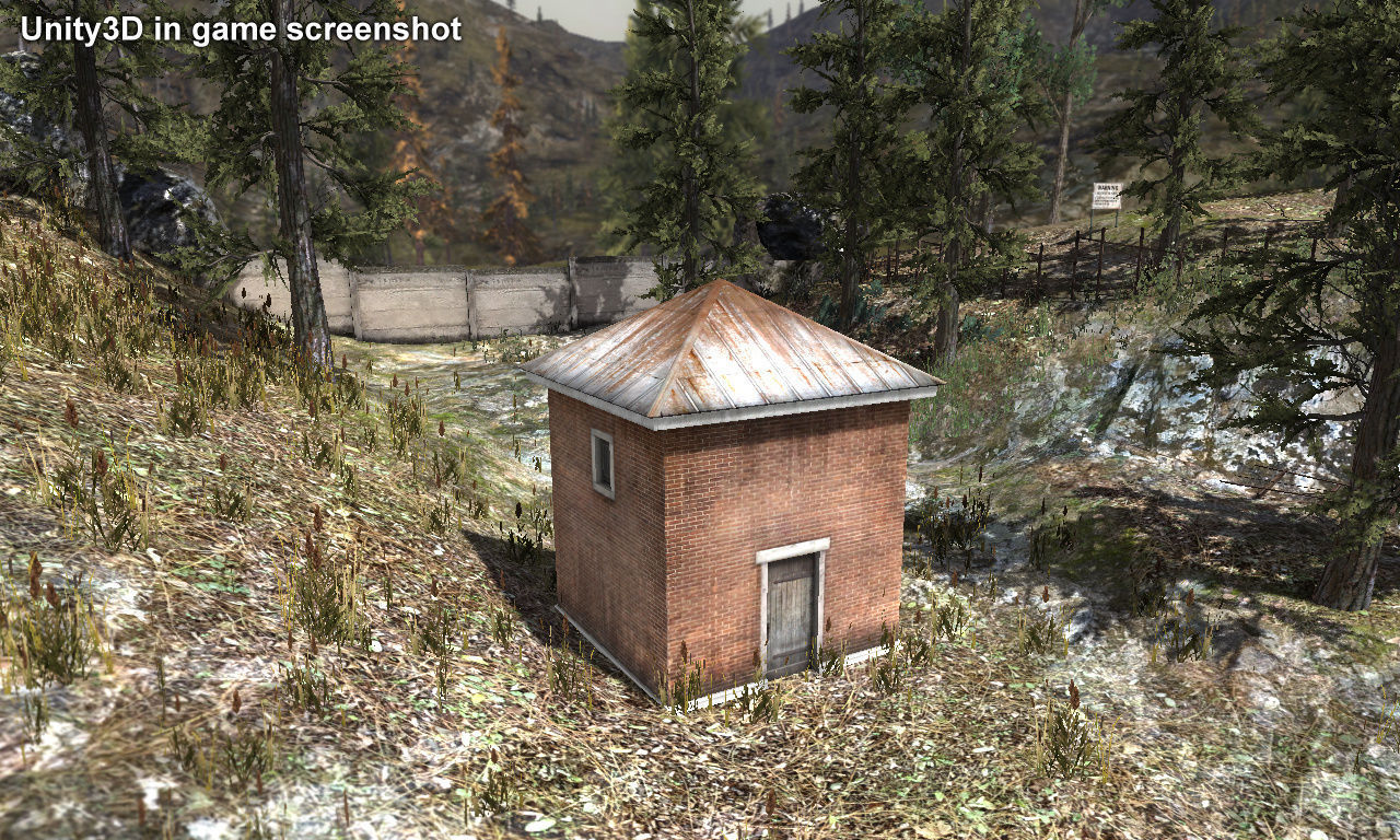 Building Pack 2  Low-poly 3D model_44