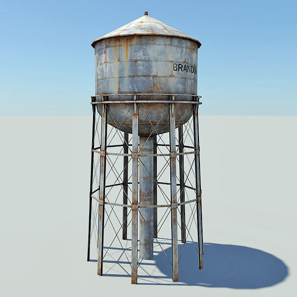 Building Pack 2  Low-poly 3D model_34