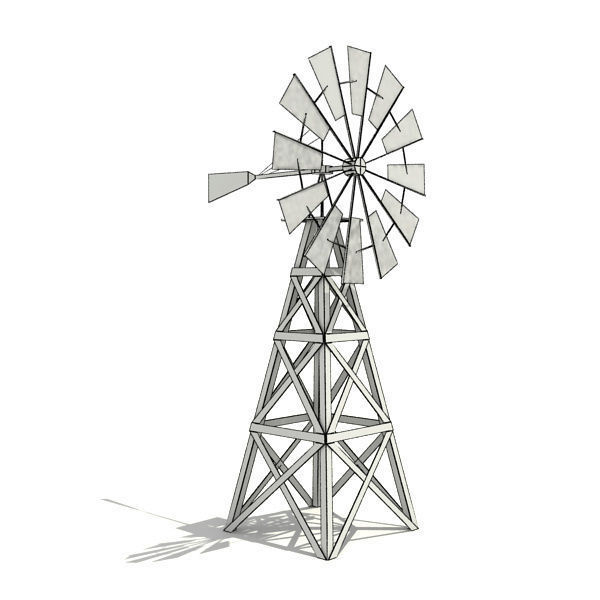 Building Pack 2  Low-poly 3D model_57