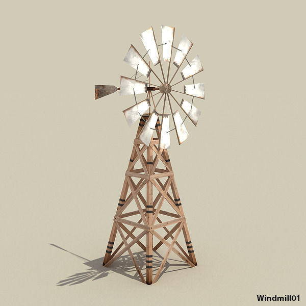 Building Pack 2  Low-poly 3D model_10