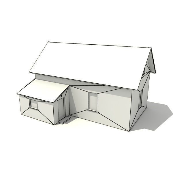 Building Pack 2  Low-poly 3D model_24