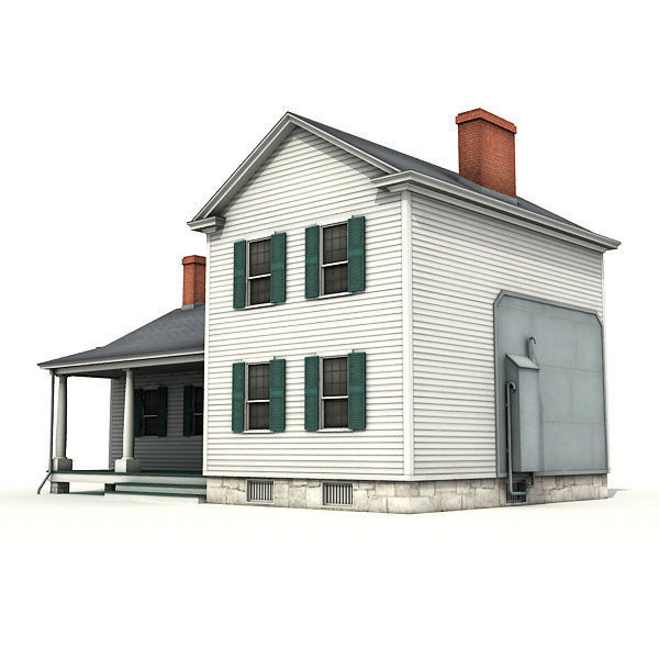 Building Pack 2  Low-poly 3D model_29
