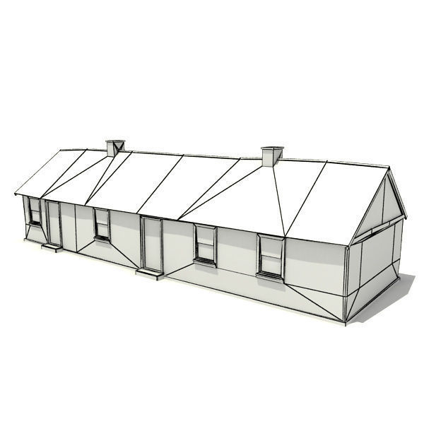 Building Pack 2  Low-poly 3D model_49