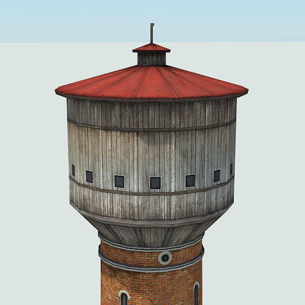 Building Pack 2  Low-poly 3D model_50
