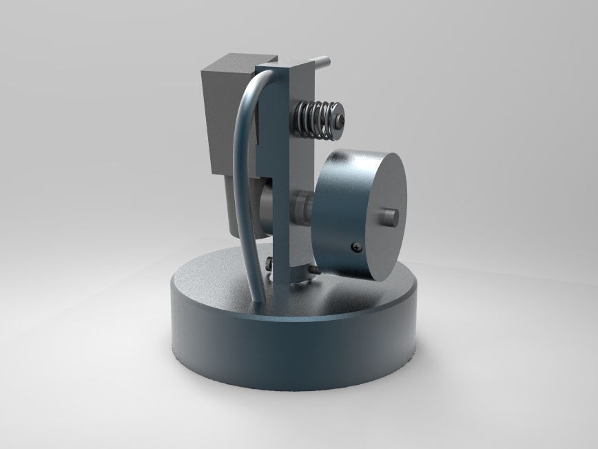 Bijou Model Engine Assembly Free 3D model_2