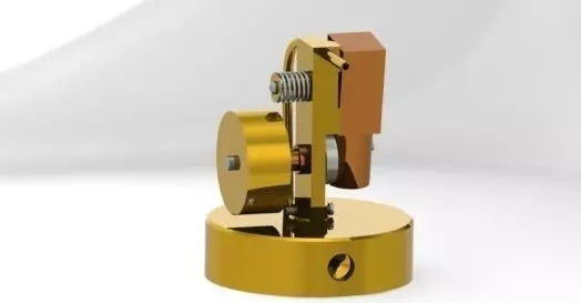 Bijou Model Engine Assembly Free 3D model_0