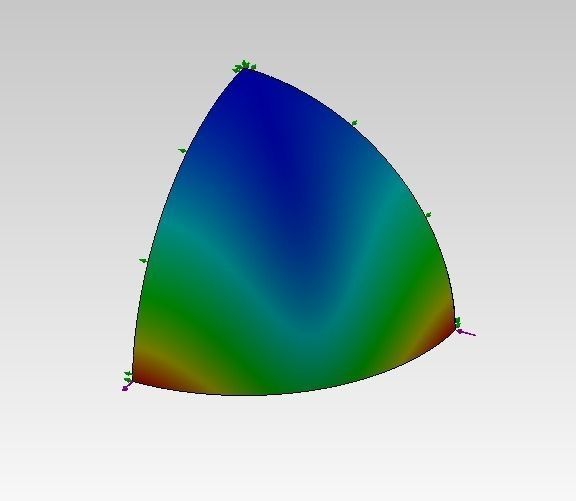 Nafems Benchmark - LE3 Free 3D model_1