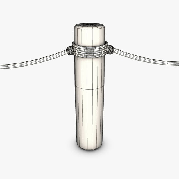 Log Barrier 3D model_1