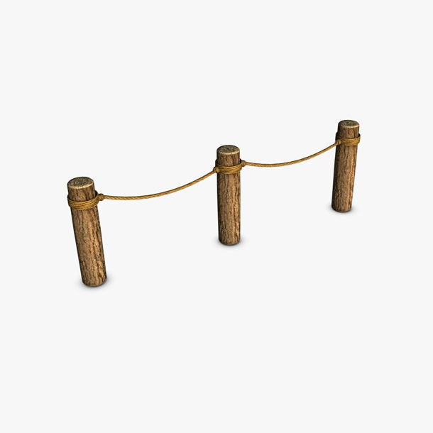 Log Barrier 3D model_3