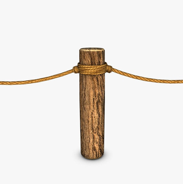 Log Barrier 3D model_7