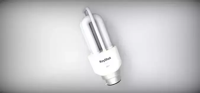 COMPACT FLUORESCENT LIGHT CFL Free 3D model