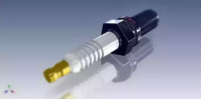 Spark plug Free 3D model