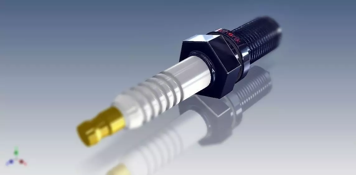 Spark plug Free 3D model
