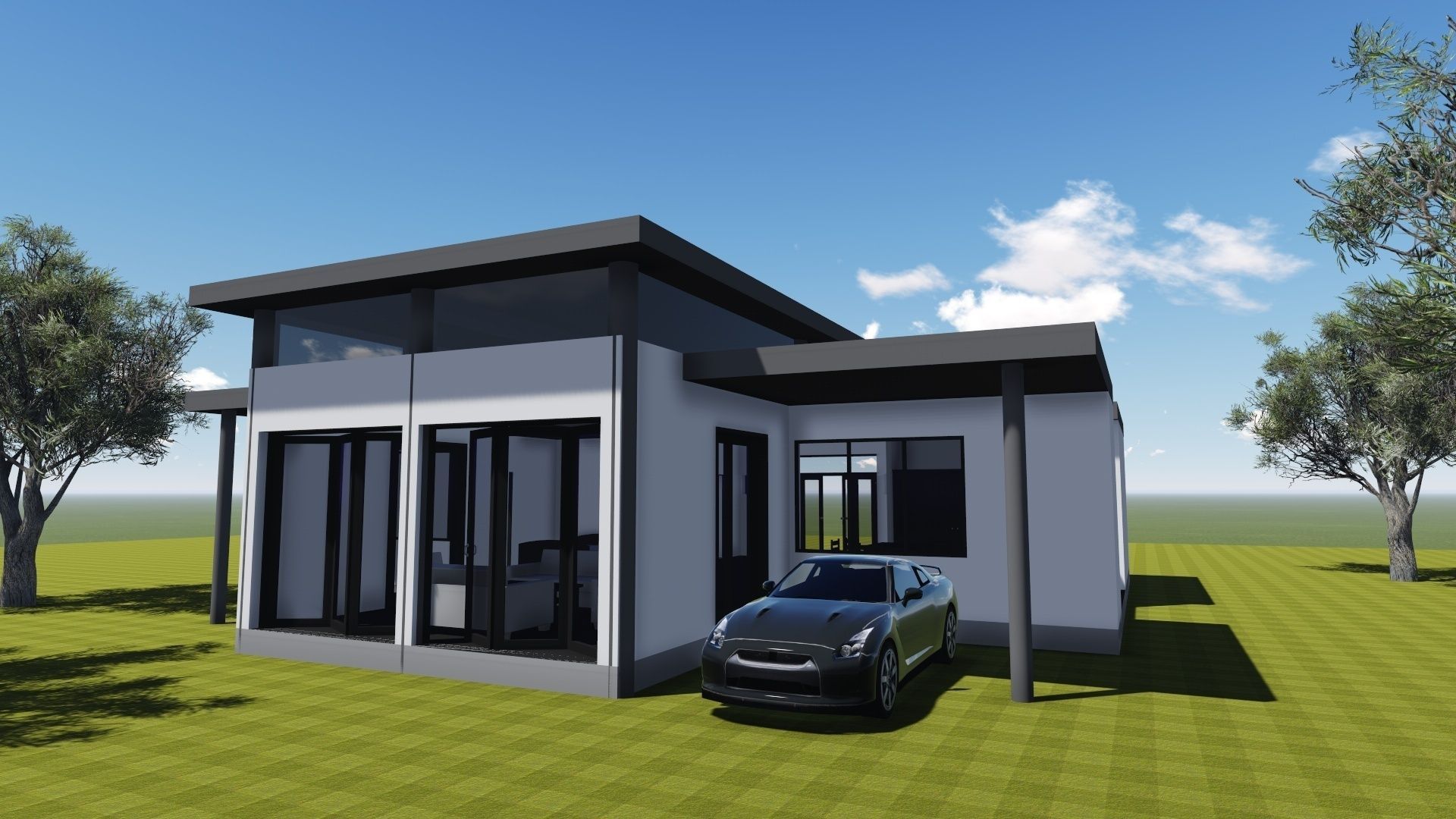 Home 69 Low-poly 3D model_2