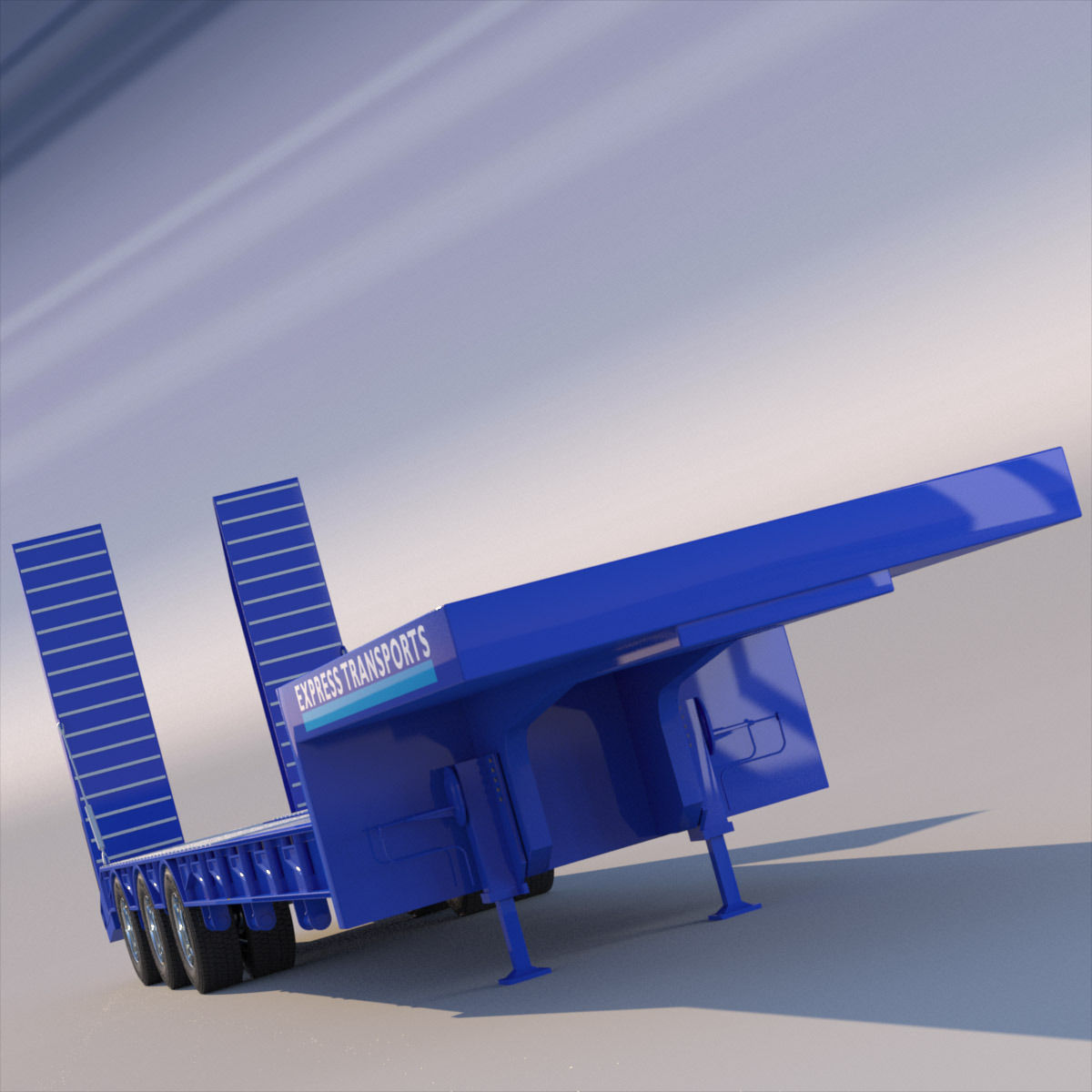Gooseneck Trailer 3d Model vrogue.co