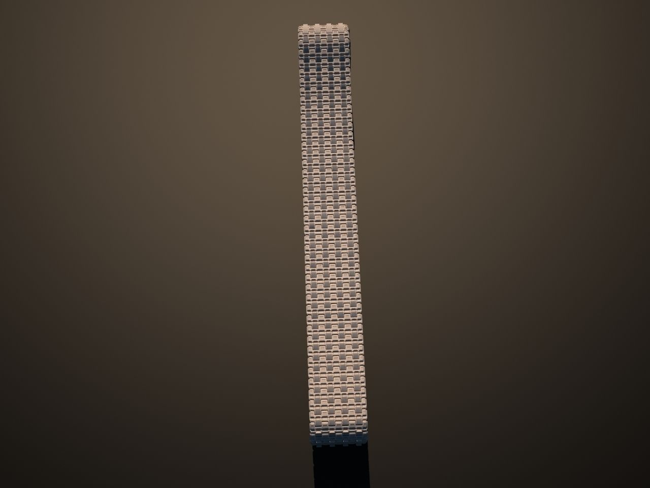 World War 2 tanks tracks Free 3D model_2