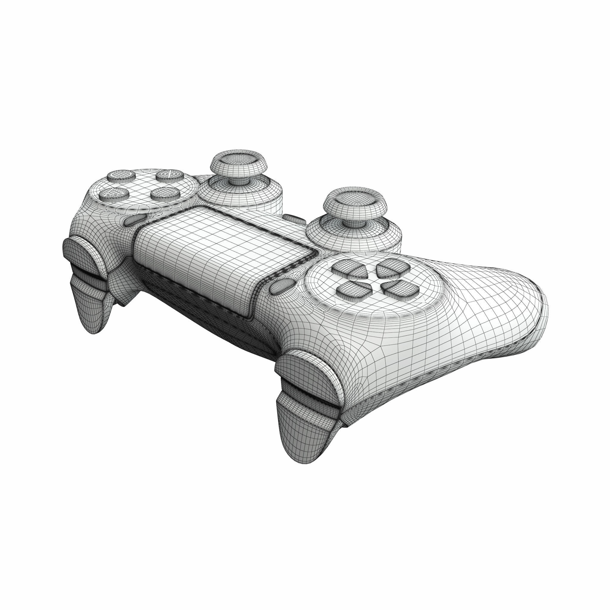 Sony PlayStation 4 3D model_23