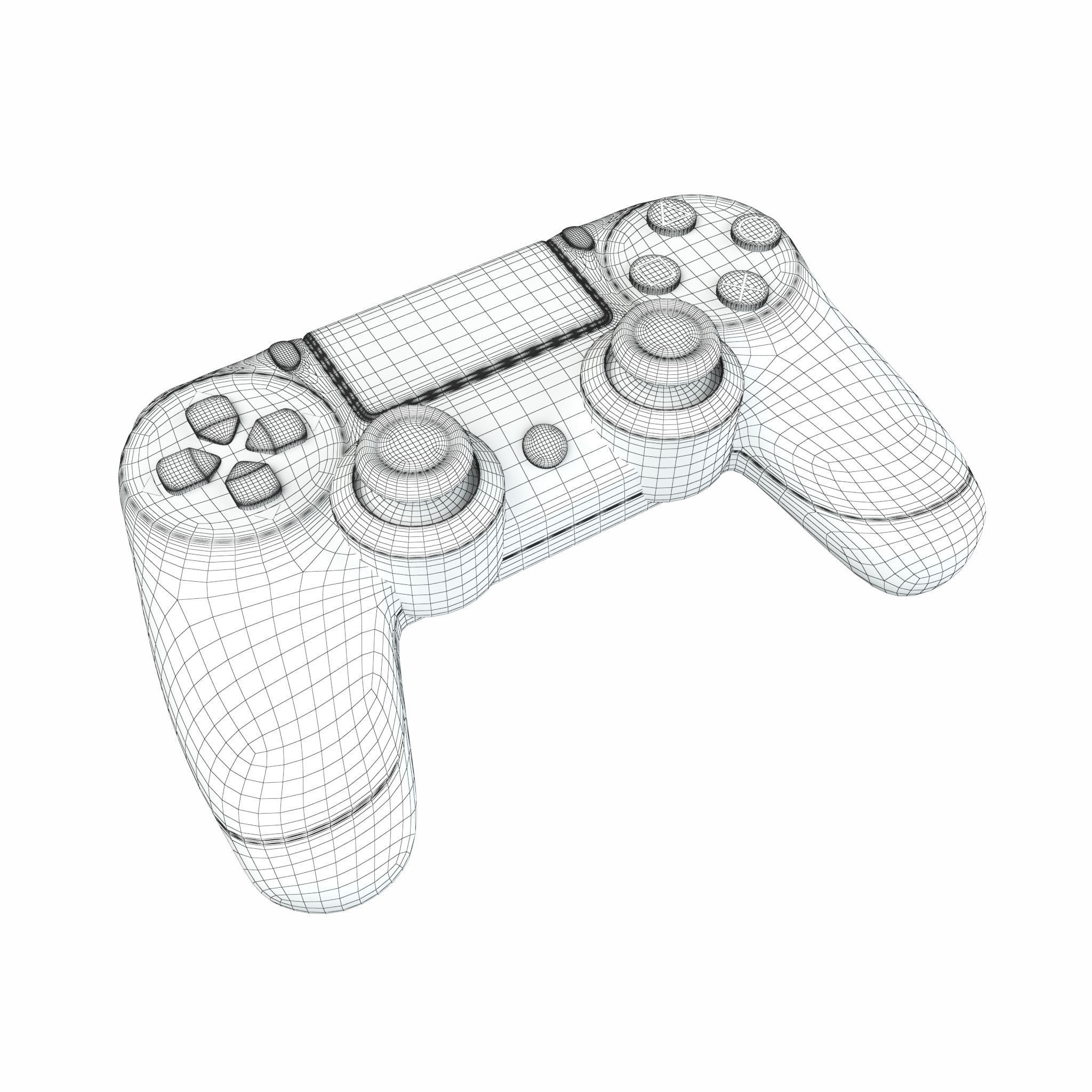 Sony PlayStation 4 3D model_22