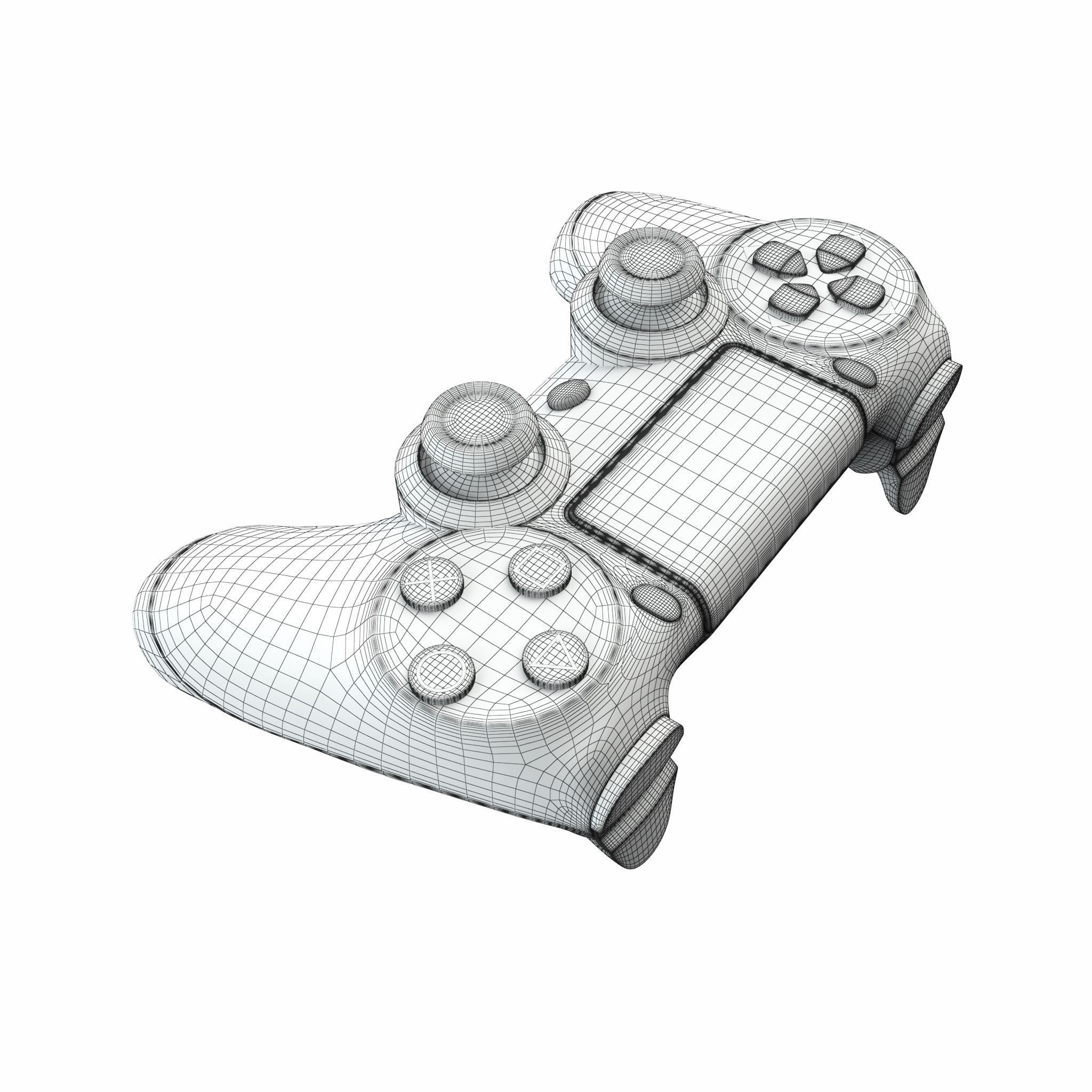 Sony PlayStation 4 3D model_24