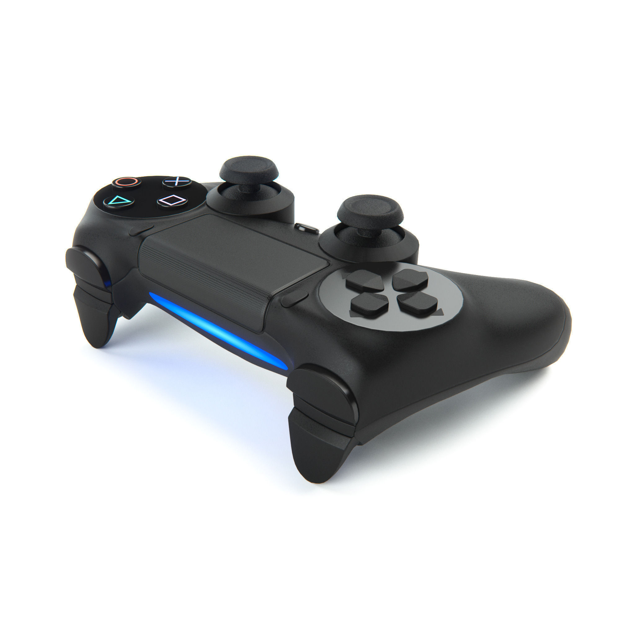 Sony PlayStation 4 3D model_10