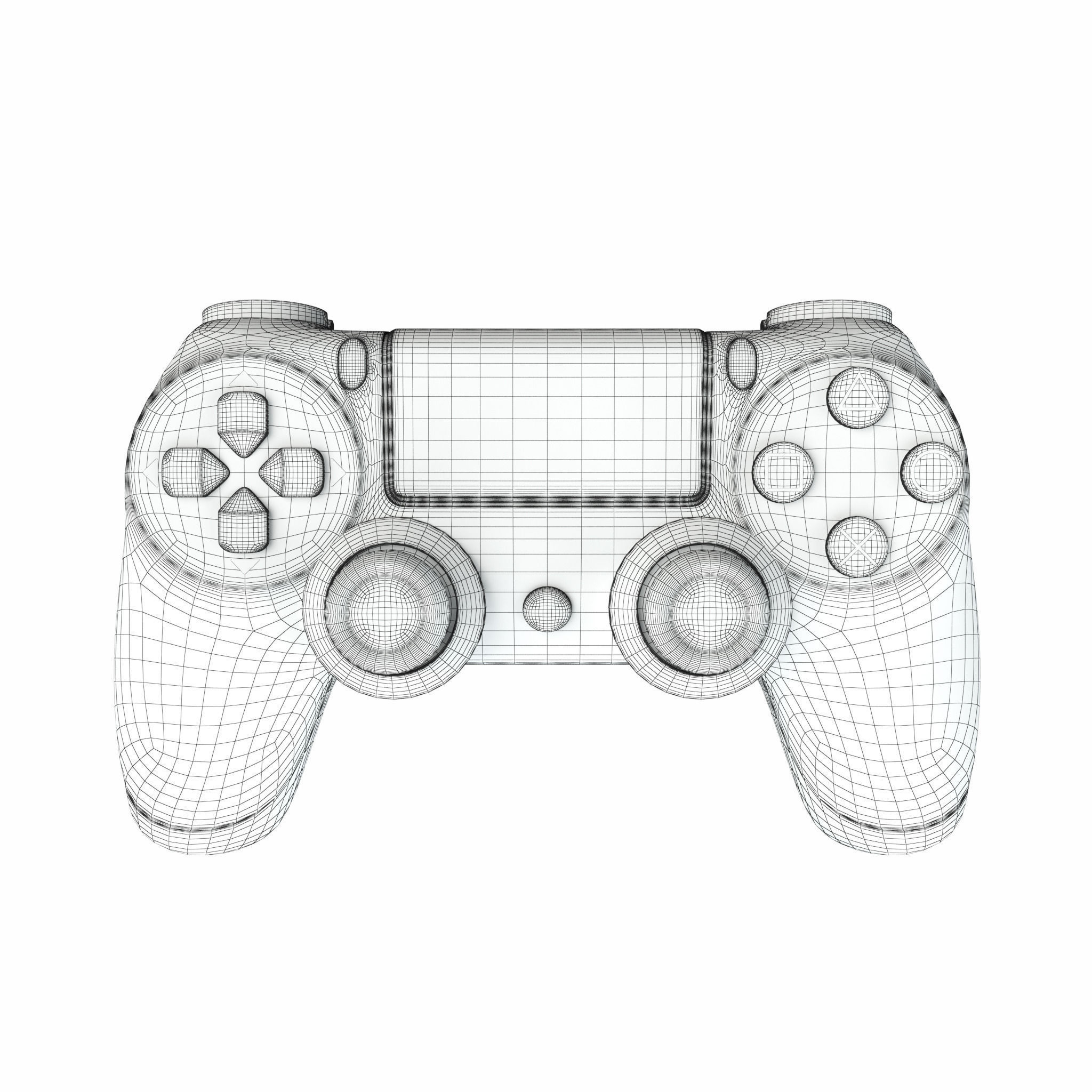 Sony PlayStation 4 3D model_21