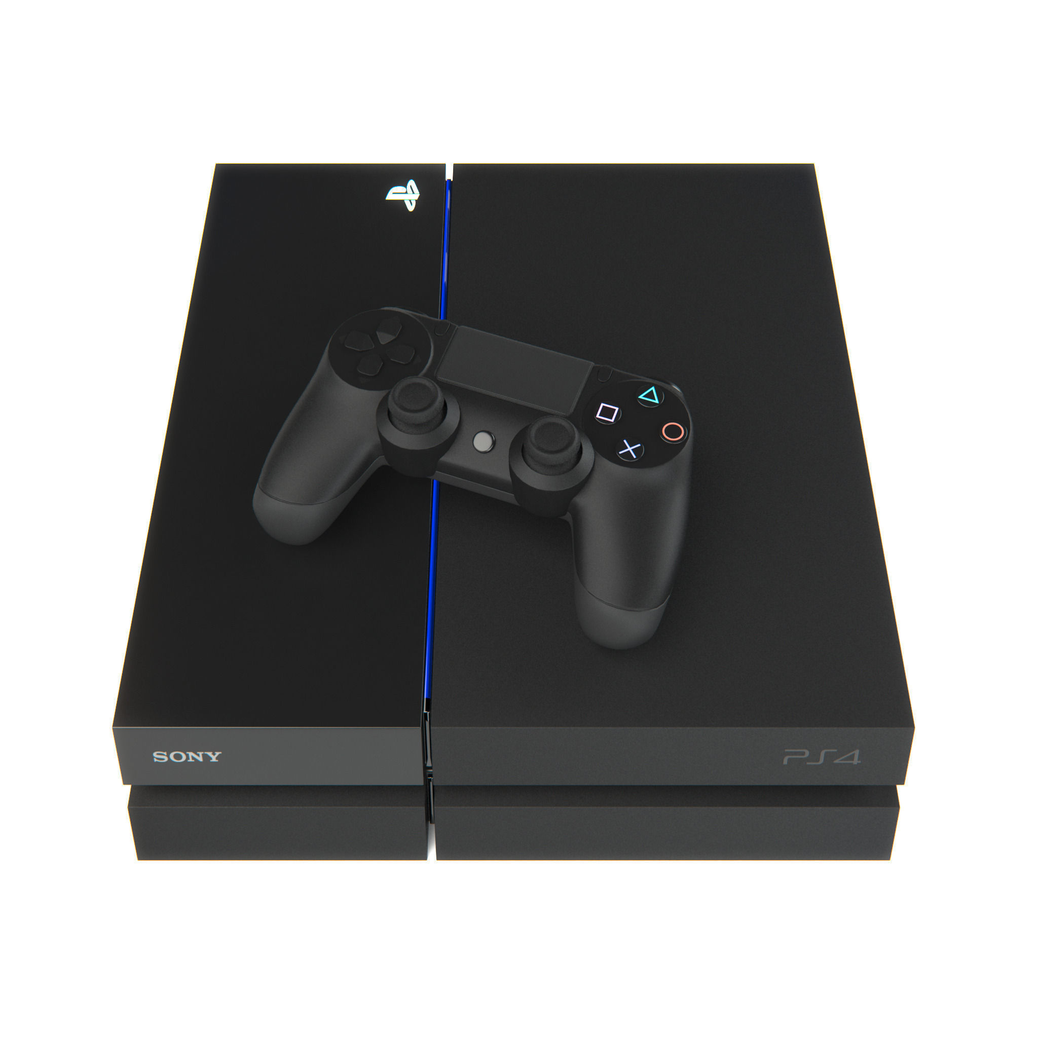 Sony PlayStation 4 3D model_3