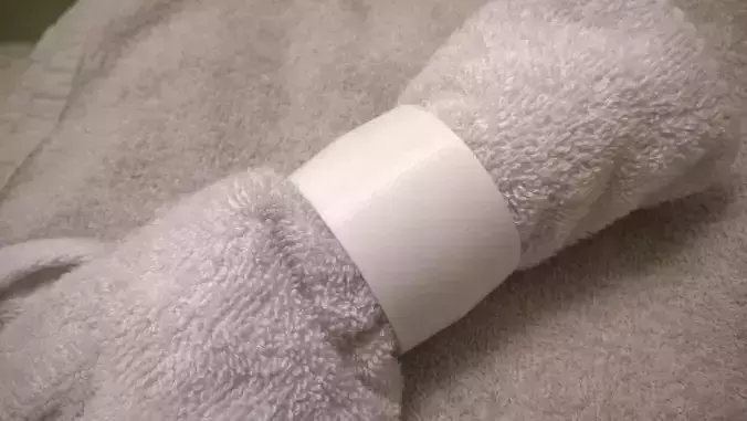 017a - Hand Towel Ring -  3D print model
