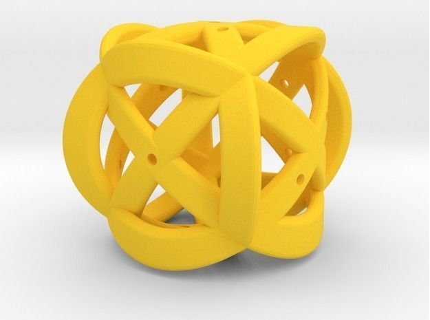 Dice 3D print model_3