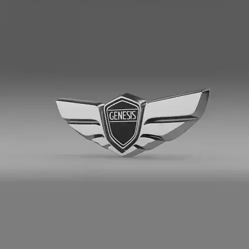 Genesis 3d logo 3D model