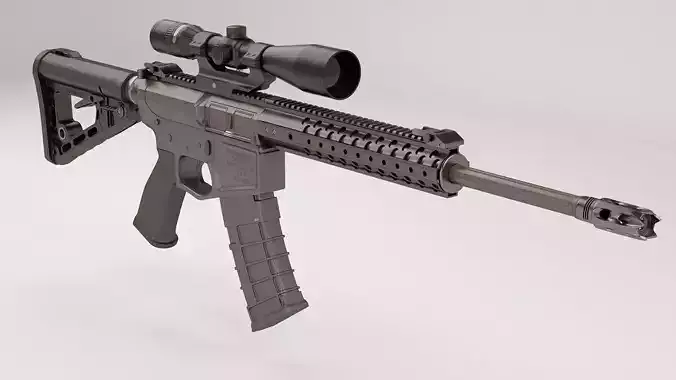 Wilson Combat Recon Tactical 3D model