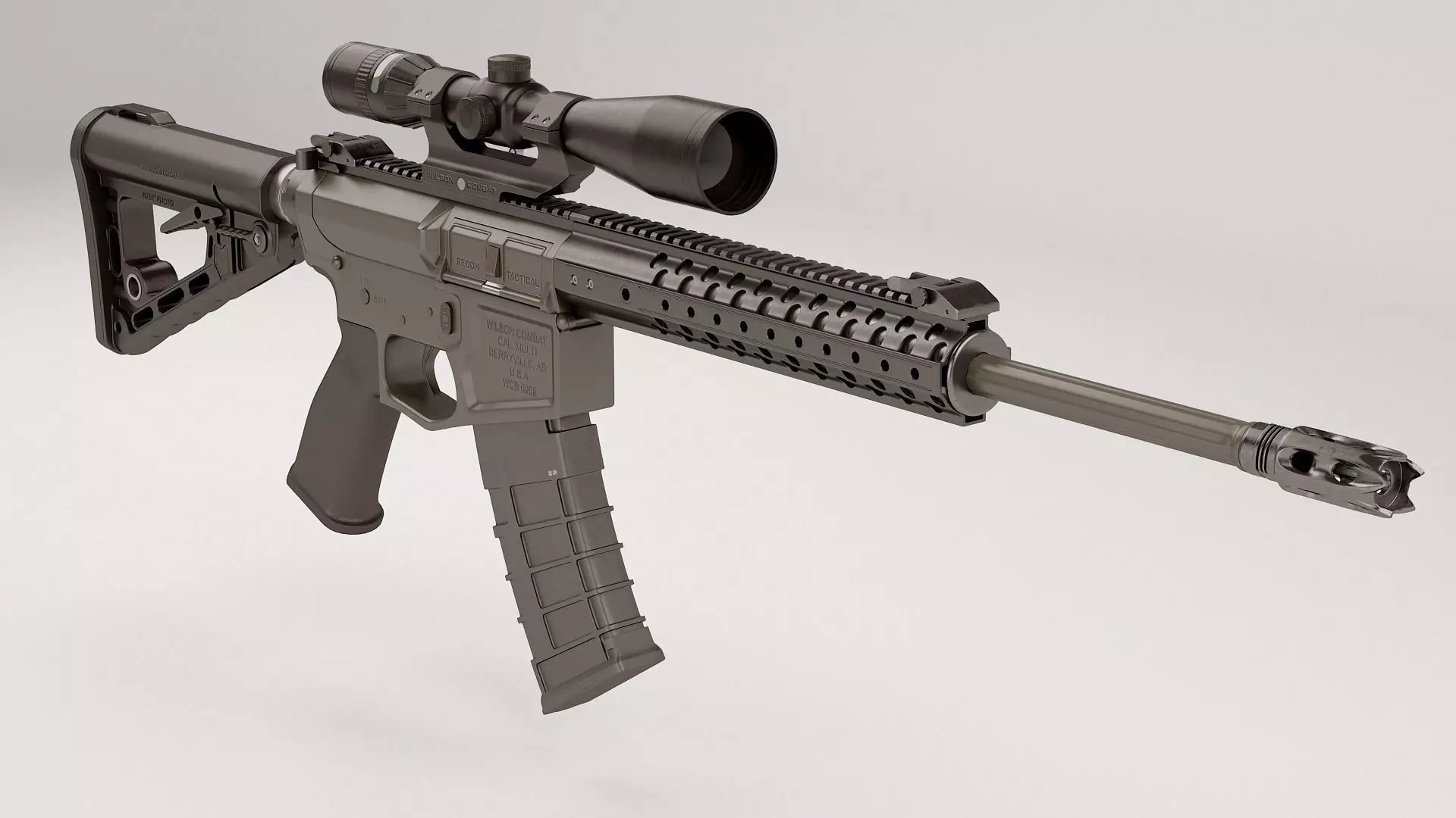 Wilson Combat Recon Tactical 3D model_0