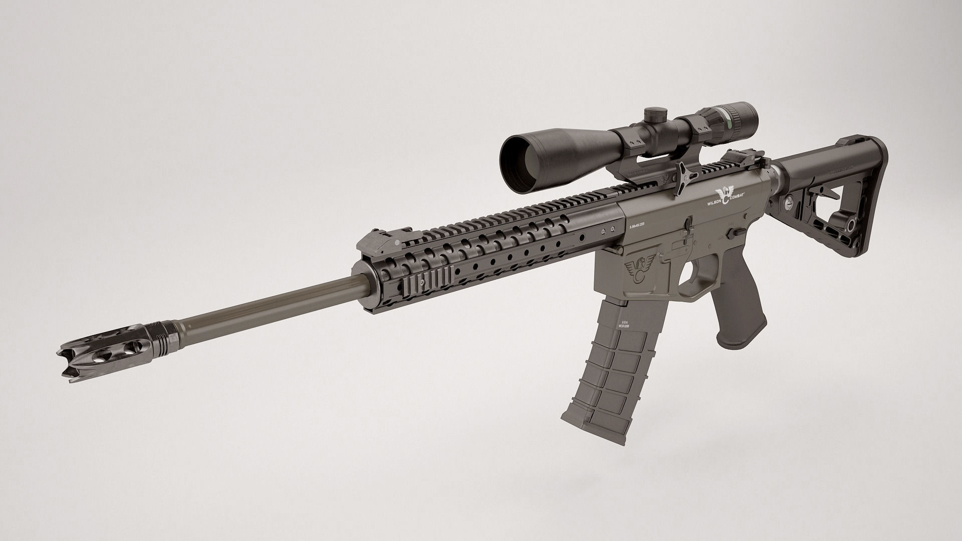 Wilson Combat Recon Tactical 3D model_5