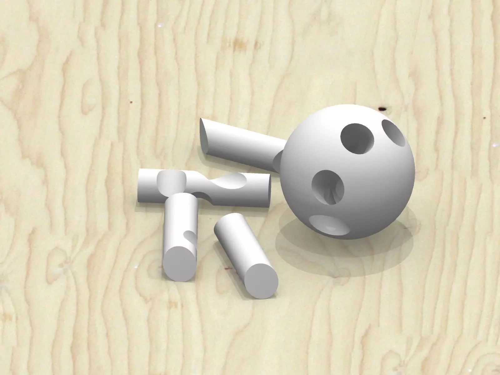 Sphere Puzzle Toy Free 3D print model_0