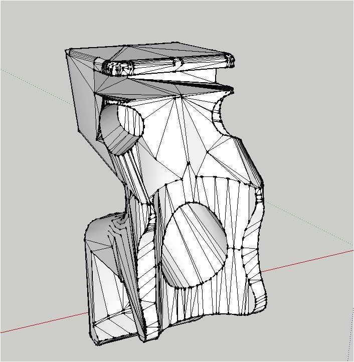 Printed End Table  3D print model_7