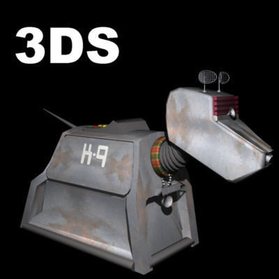 K9 Robotic Dog 3D Model 3D model_2