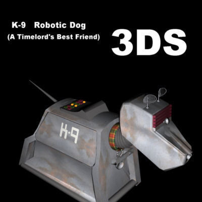 K9 Robotic Dog 3D Model 3D model_1