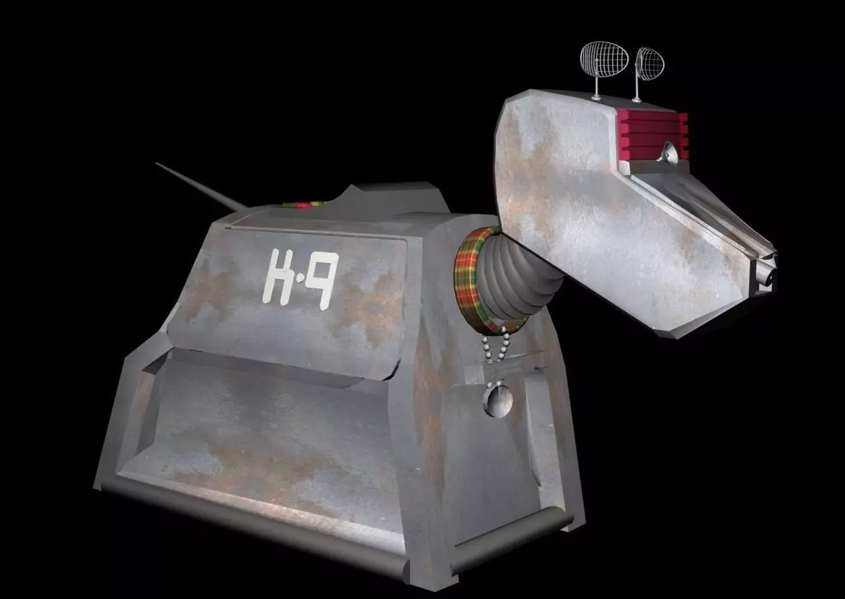 K9 Robotic Dog 3D Model 3D model_0