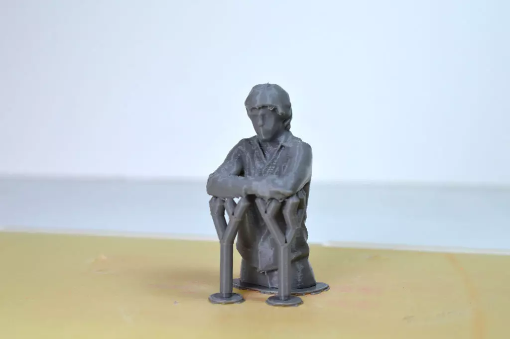 Meshmixer Controlled Support Free 3D print model