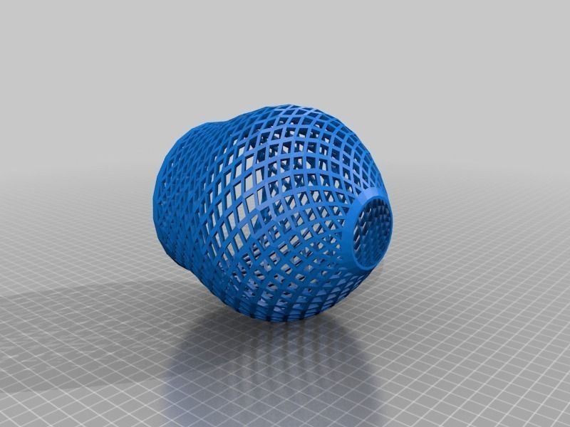 Shapeshifter Lampshade inspired by the Dentelle collection Free 3D print model_1