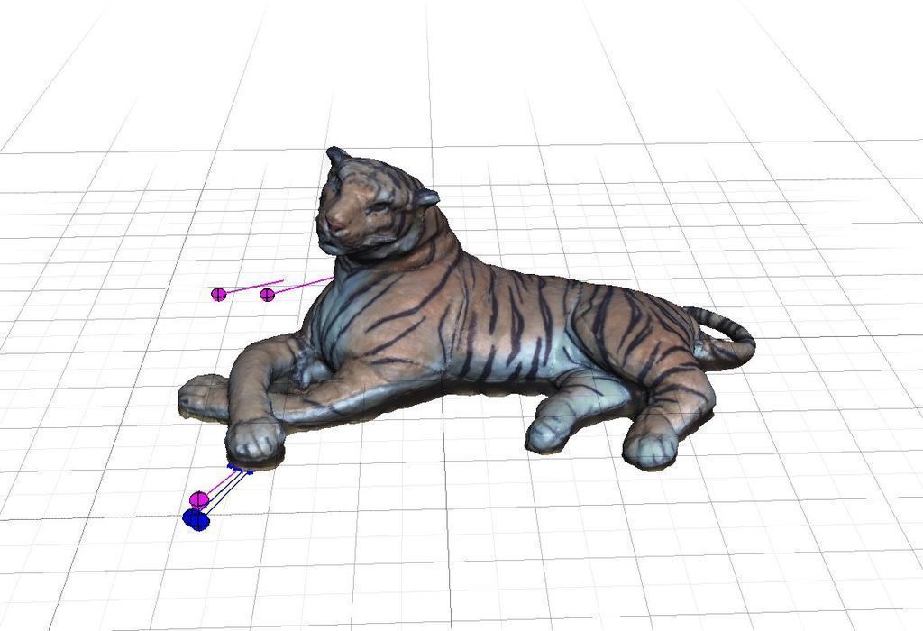 The Family Tiger 3D Scan Free 3D print model_1