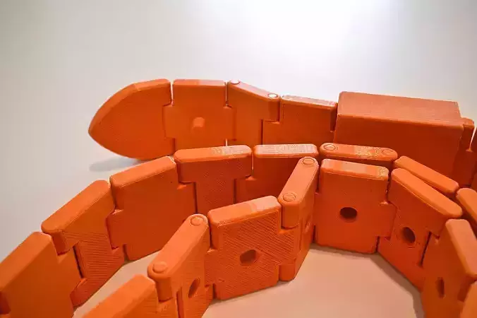 Belt plastic letter i