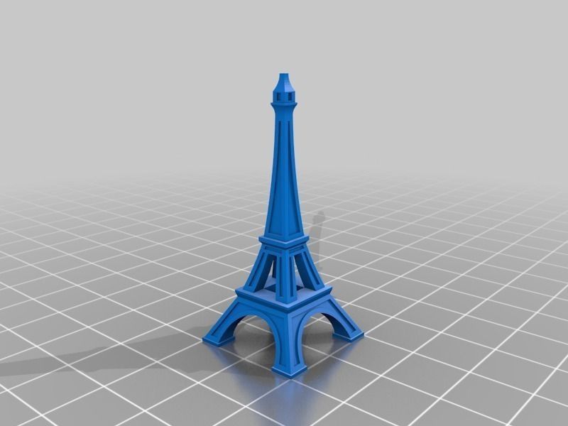 Famous Paris Buildings Free 3D print model_4