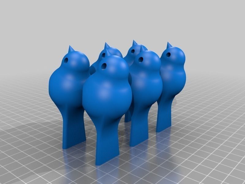 Joseph Birds Mobile by Samuel N Bernier Free 3D print model_8