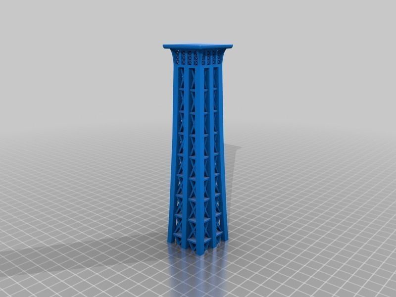 615 mm Eiffel Tower Free 3D print model_6