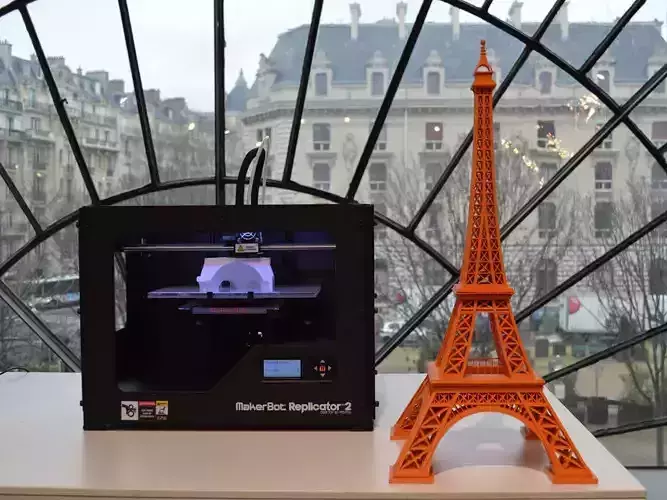 615 mm Eiffel Tower Free 3D print model