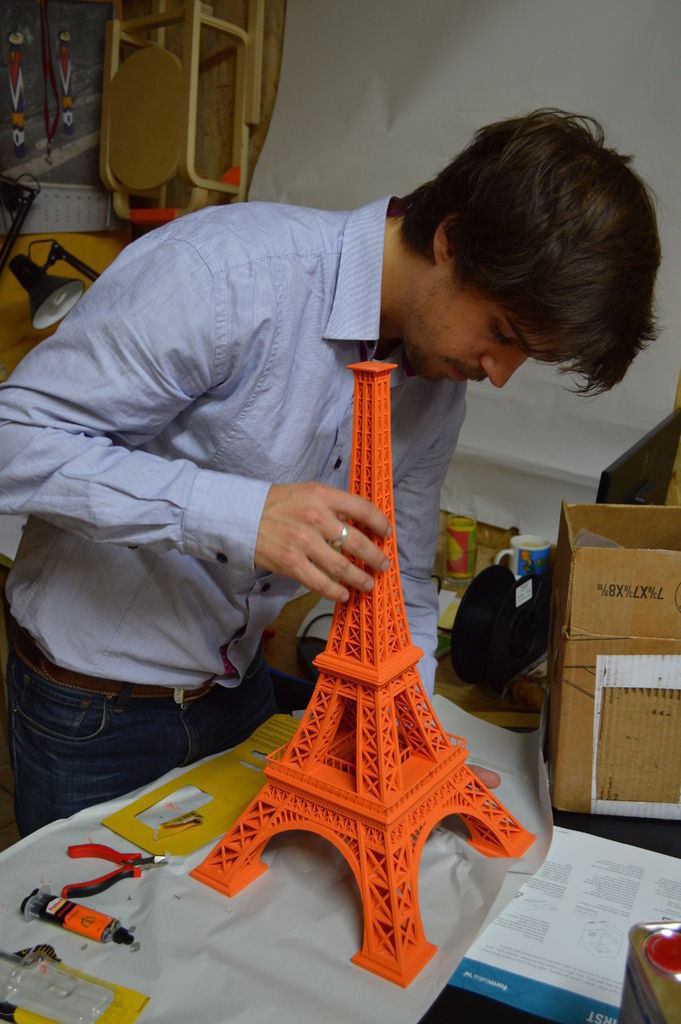 615 mm Eiffel Tower Free 3D print model_12