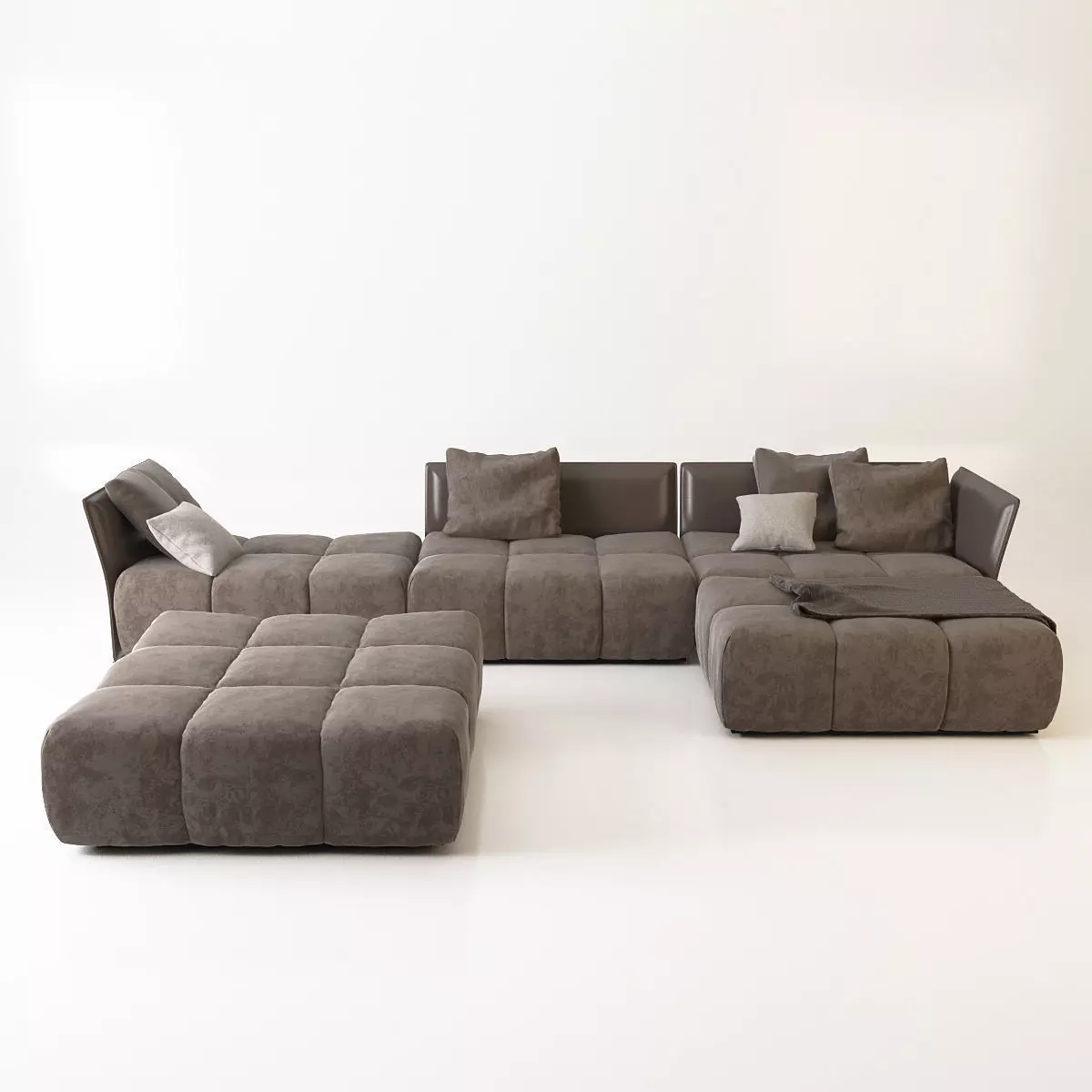 sofa Saba Pixel 3D model_0