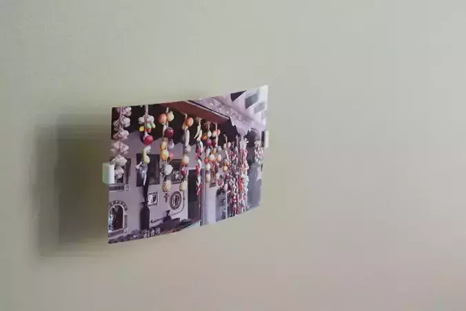 Floating photo frame Free 3D print model