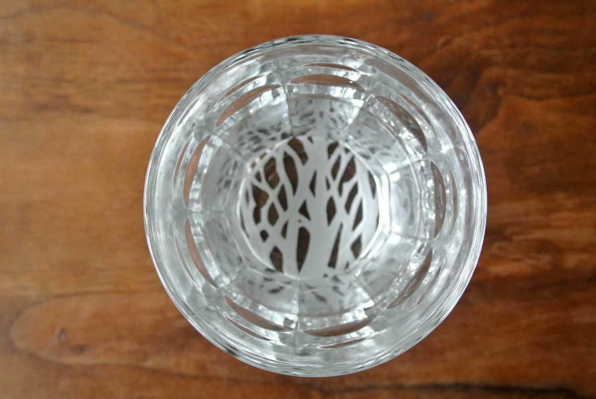 Tree silhouette coaster Free 3D print model_1