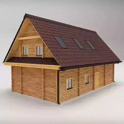 Wooden House High detail